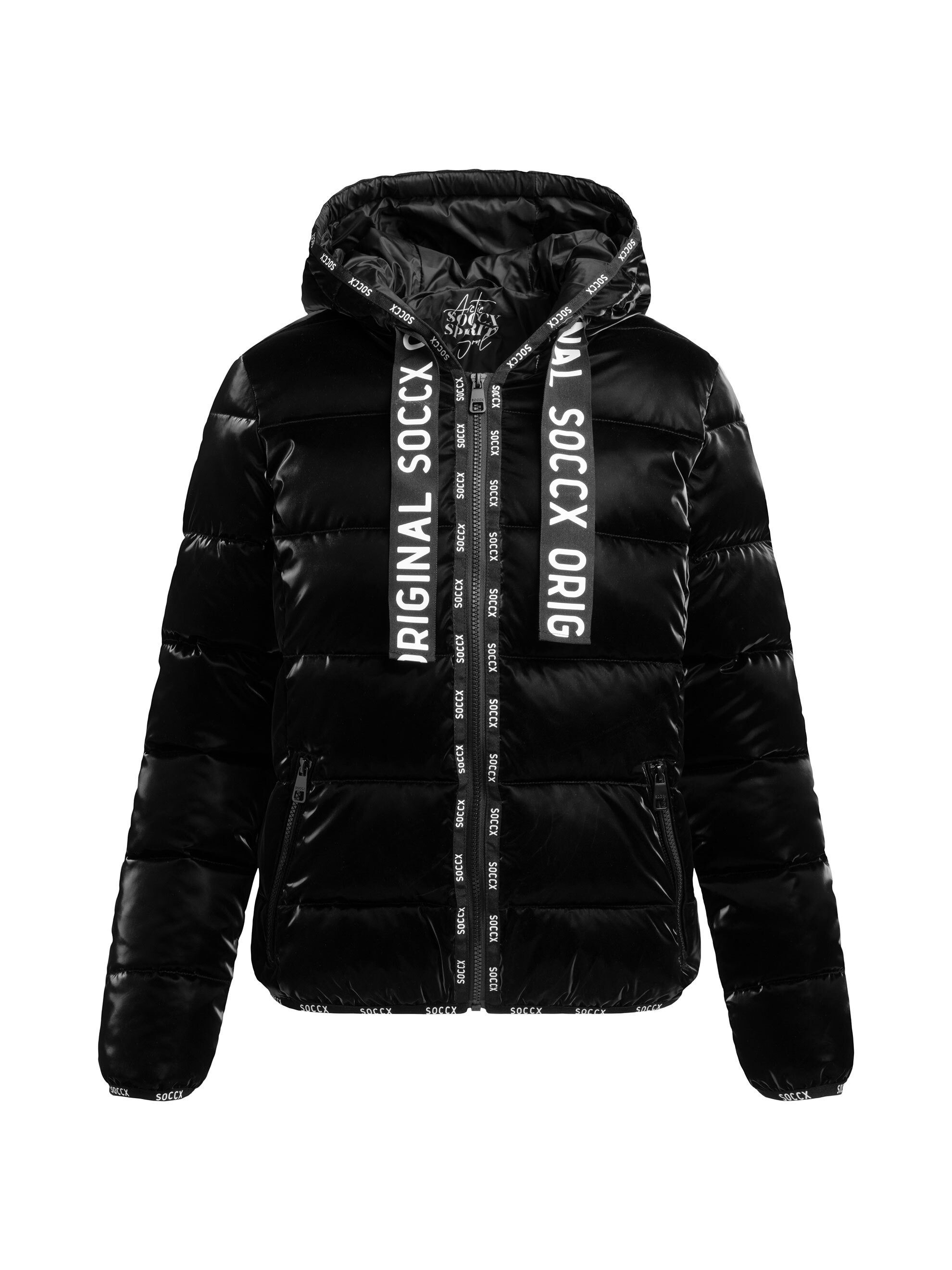 SOCCX Winterjacke mit Reißverschluss an den Einschubtaschen – Bild 2 von 5