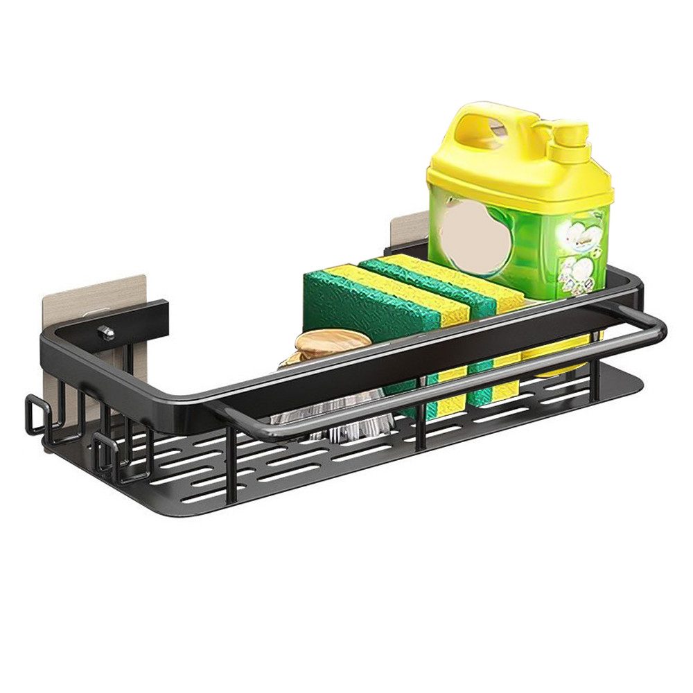 PODOFO Küchenorganizer-Set Spülbecken Organizer mit Abflusspfanne, Haken Wa günstig online kaufen