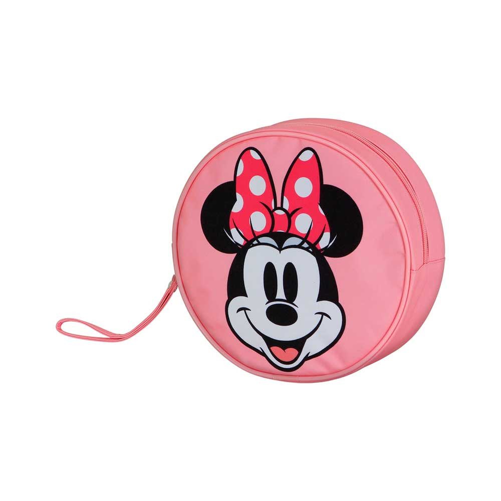 Karactermania Kosmetiktasche Disney Minnie Maus Jumbo Kulturbeutel Kulturtasche Strandtasche, praktische Trageschlaufe