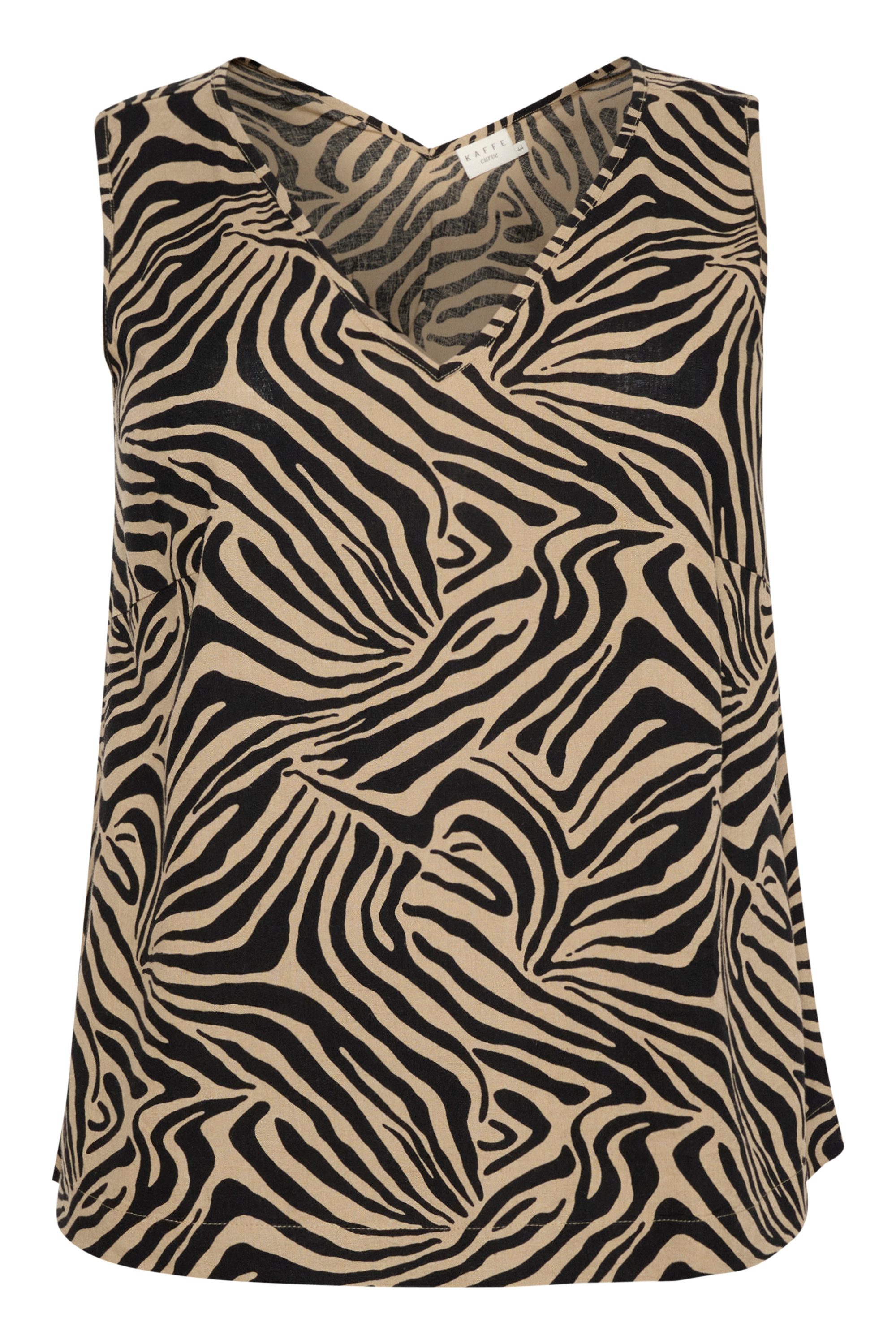 KAFFE Curve Blusentop Ärmellose Bluse KCmille günstig online kaufen