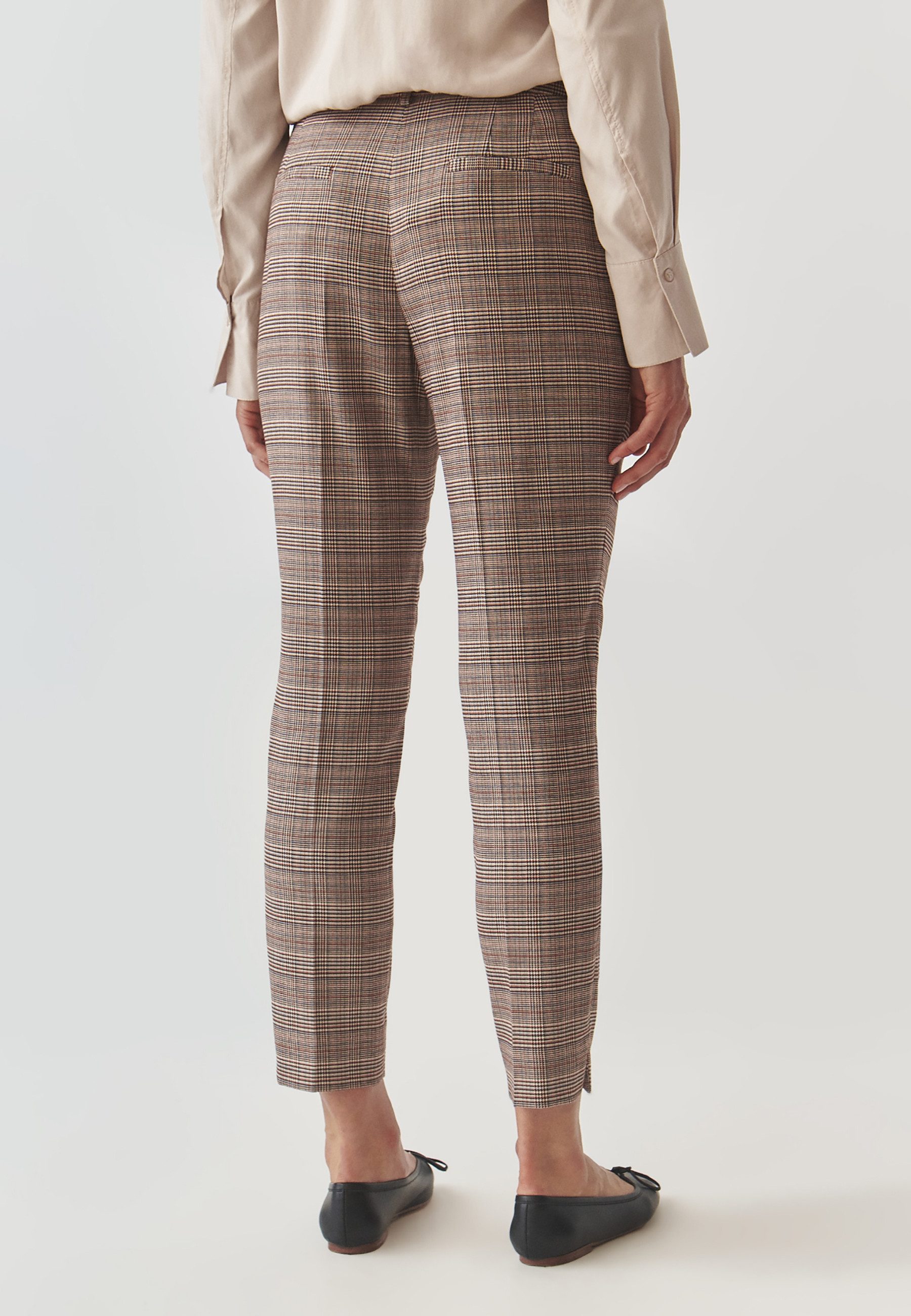 TATUUM Stoffhose Karierte Damen-Stoffhose - Koliana 1