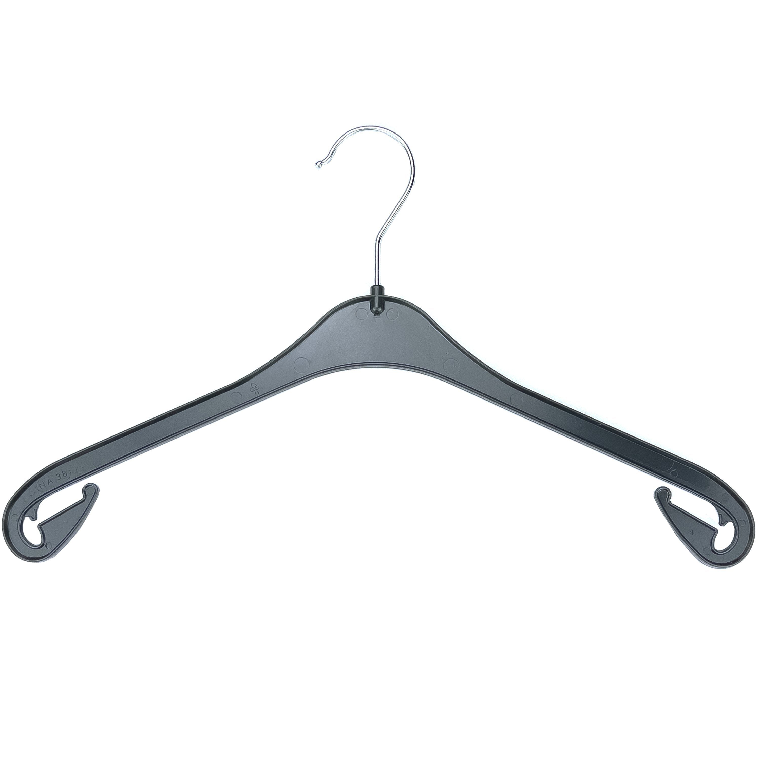 Kleiderbügel, (Spar-Set), Webwarenhaus 38cm drehbarer Haken, cm, 38 Kleiderbügel Pack, aus Kunststoff im 40er Kunststoff Bügel