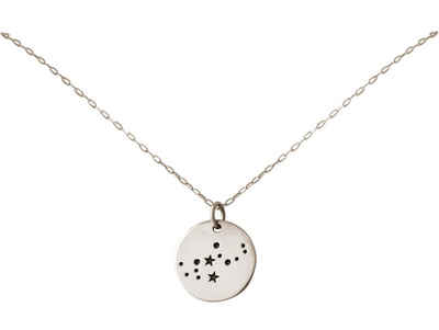 Gemshine Kette mit Anhänger »Sternzeichen Jungfrau Virgo«, 925 Silber Gemshine Kette mit Anhänger »Sternzeichen Jungfrau Virgo«, 925 Silber