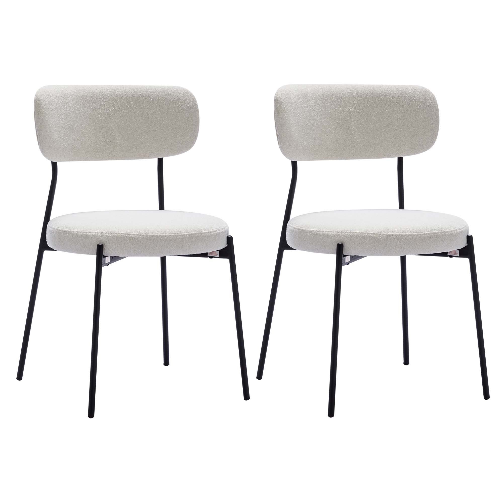 Duhome Esszimmerstuhl (8496A1), Küchenstuhl 2er Set, Polsterstuhl Wohnzimme günstig online kaufen