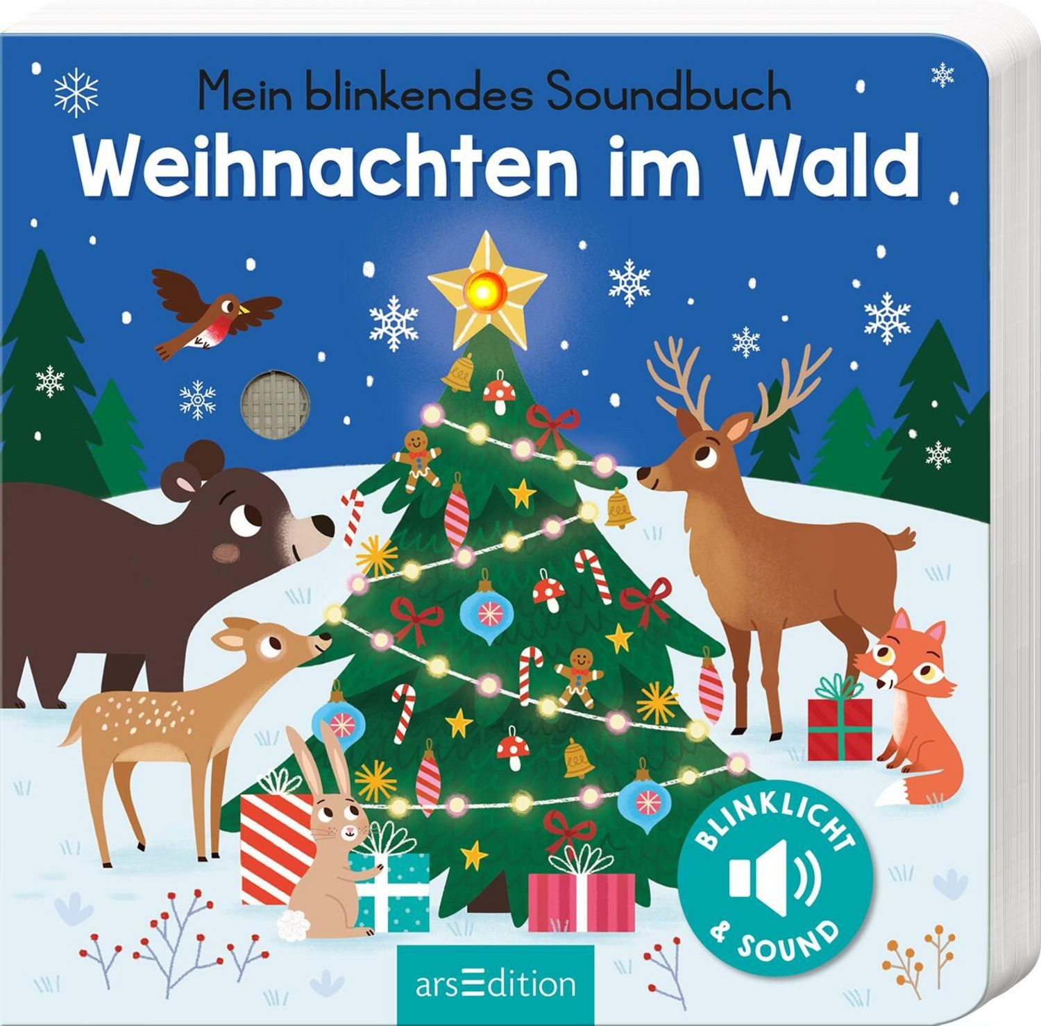 Mein blinkendes Soundbuch – Weihnachten im Wald / Maria Höck