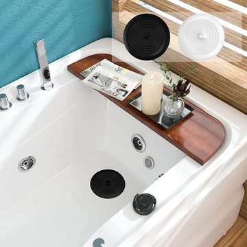 Fivejoy Waschbeckenstöpsel Abflussstöpsel Silikon für Dusche Badewanne Abflussstopfen 2 Stück, (2 St)