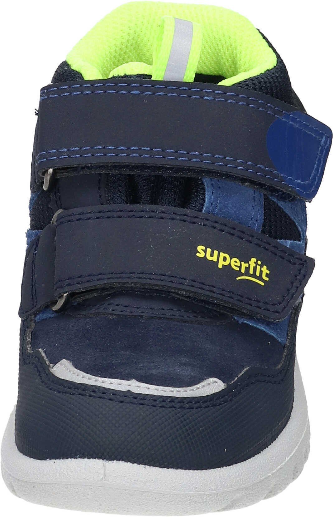 Synthetik strapazierfähigem Stiefel Superfit blau Stiefel aus