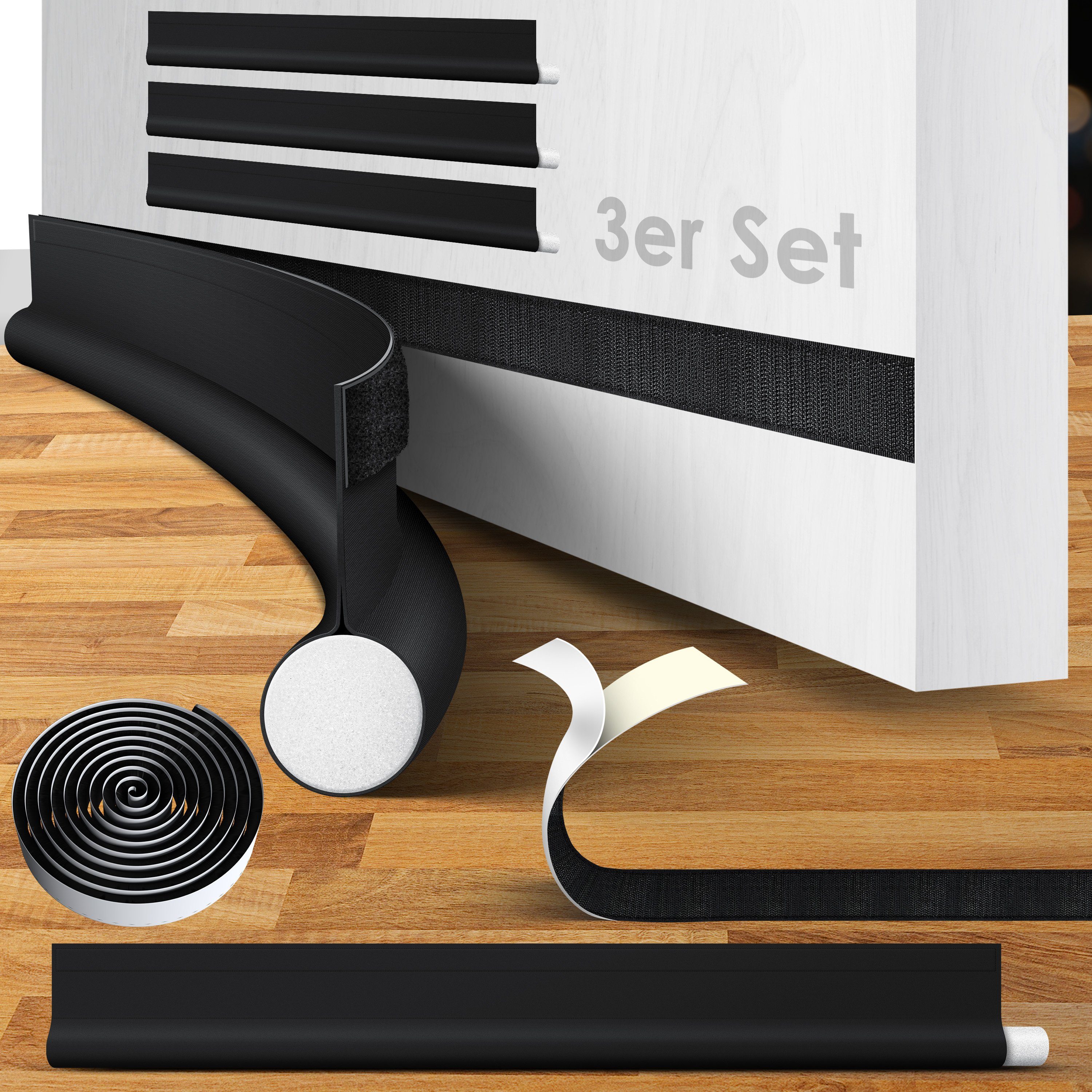KESSER Türstopper, Zugluftstopper er Set bis 95 cm zuschneidbar