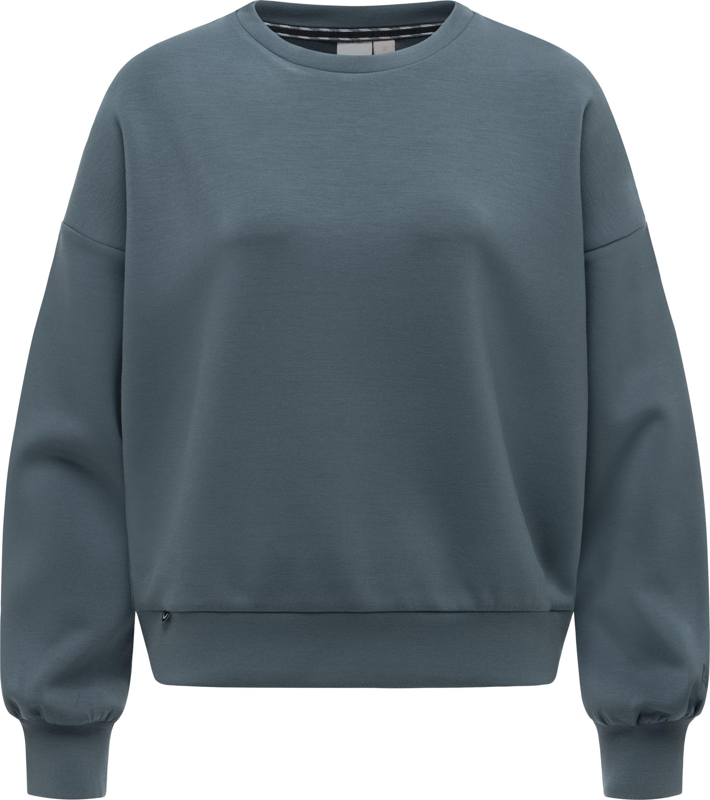 Ragwear Sweater Wuss Solid lässiges oversized Damen Sweatshirt