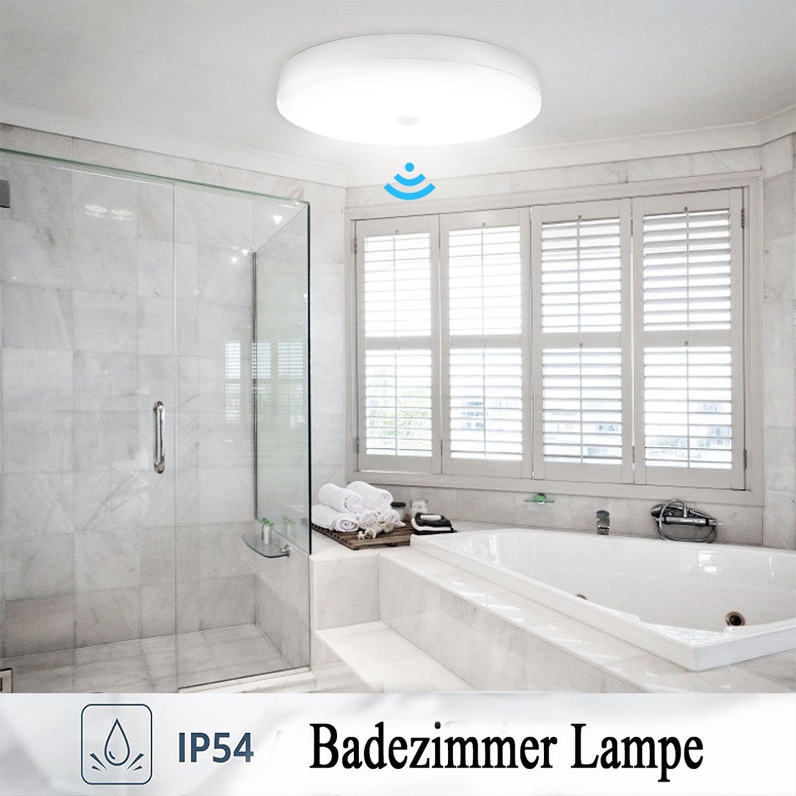 LETGOSPT Deckenleuchte 12W/15W/18W LED Deckenleuchte mit günstig online kaufen