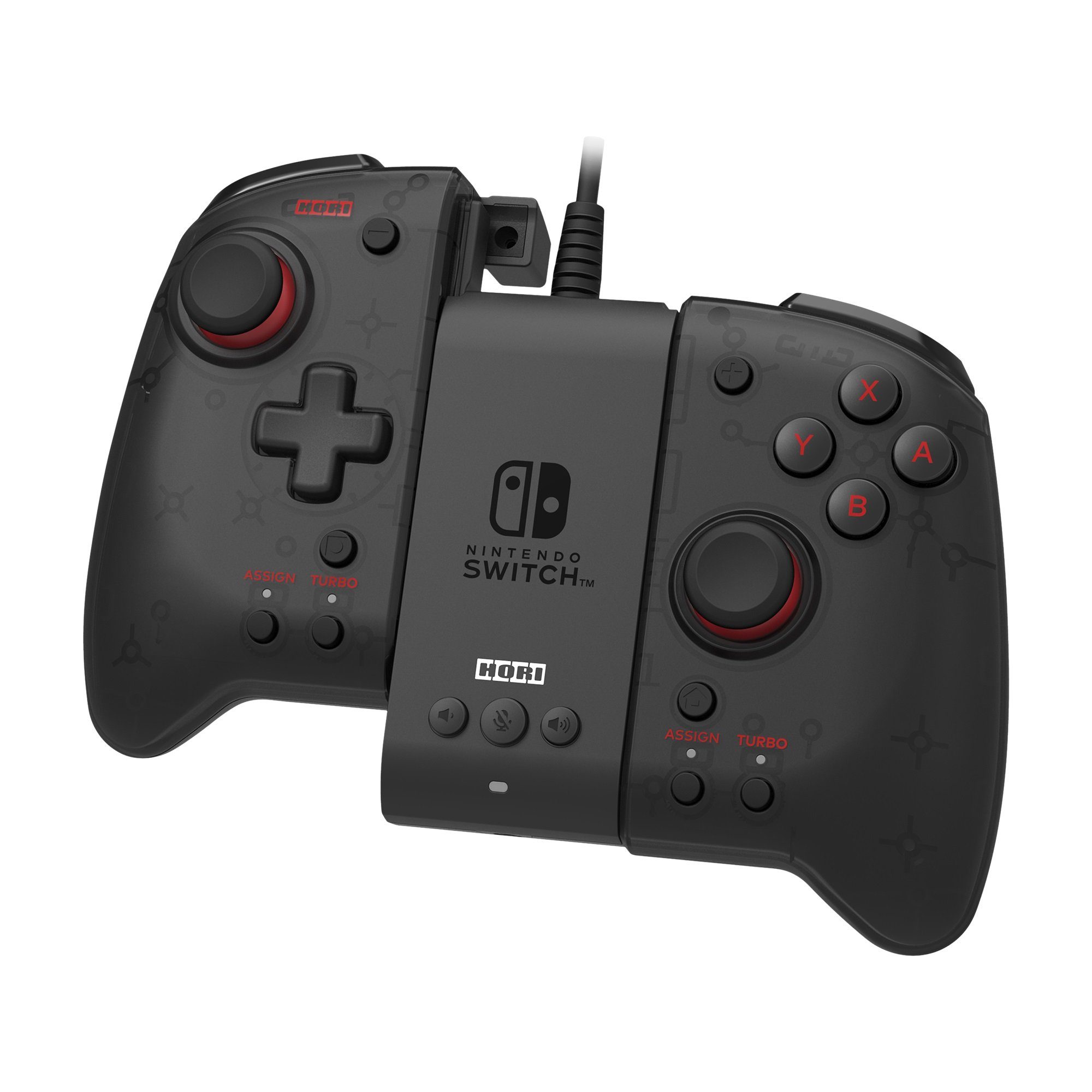 Pad Attachment Split Controller Pro Set Switch-Controller Hori inkl.