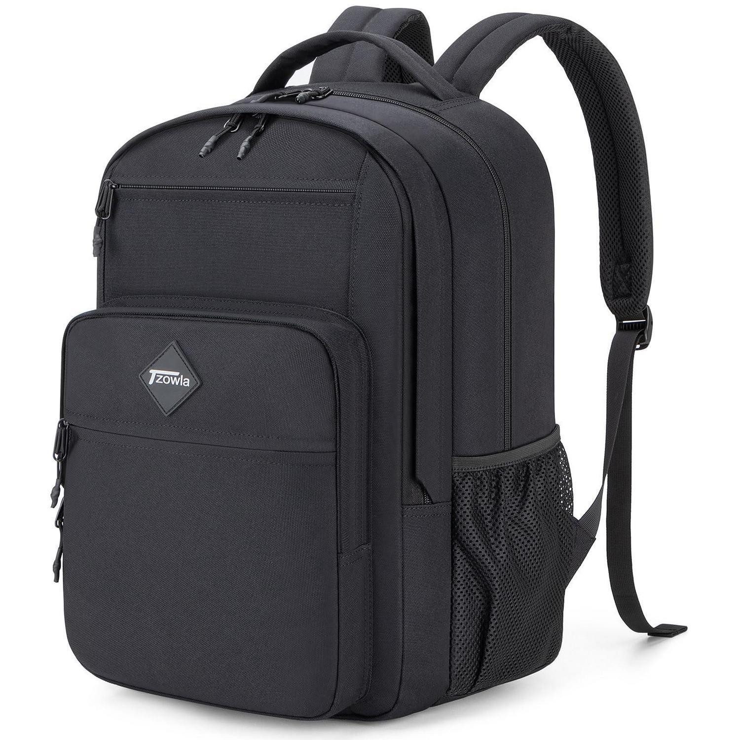 LuxusKollektion Schulrucksack Schulrucksack Teenager Laptop 15.6 Zoll Schwarz