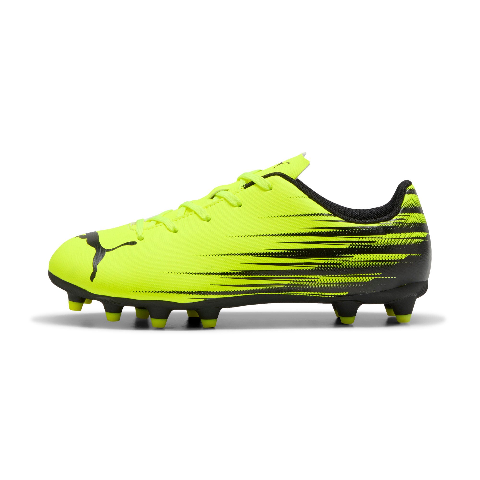 PUMA ATTACANTO II FGAG JR Fußballschuh mit Nockenprofil für Rasen- und Kunstrasenplätze, mit Schnürung