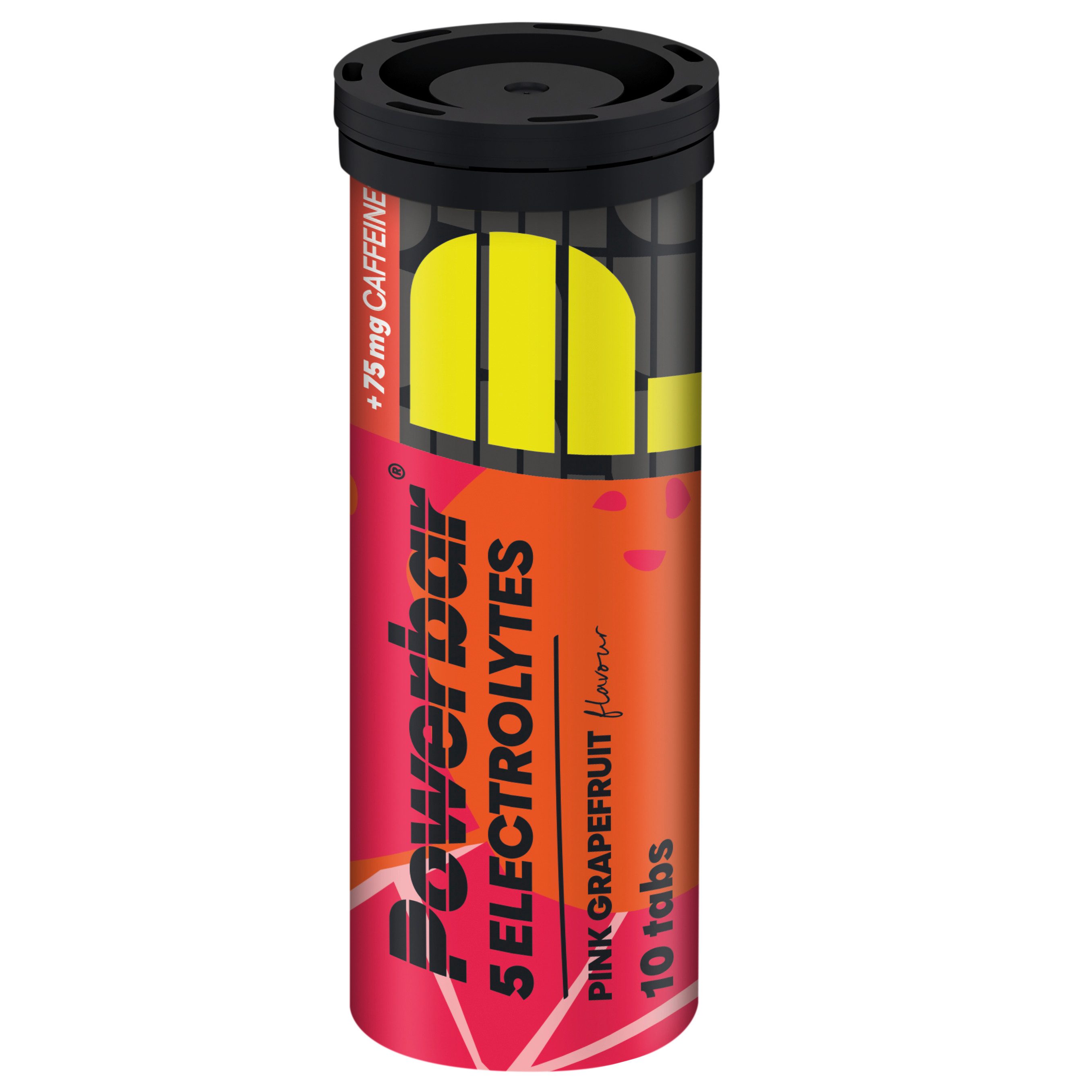 PowerBar 5 Electrolytes Pink Grapefruit Brausetabletten 120 Stück Braustabletten, 12 er Display à 12 St., 504 g, Ideal für die Sporttasche