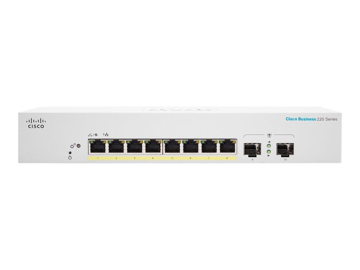 Cisco CBS220-8FP-E-2G-EU Netzwerk-Switch