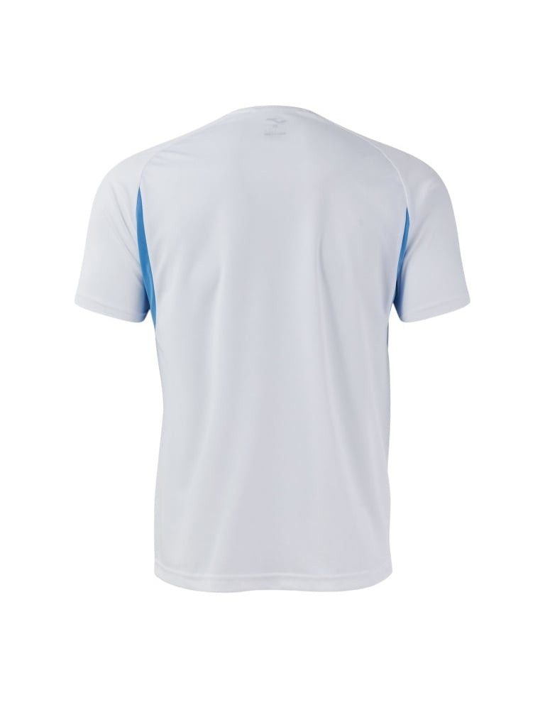 Joma T-Shirt Championship 20 (hoher Tragekomfort, rec. Polyester) weiss/hellblau