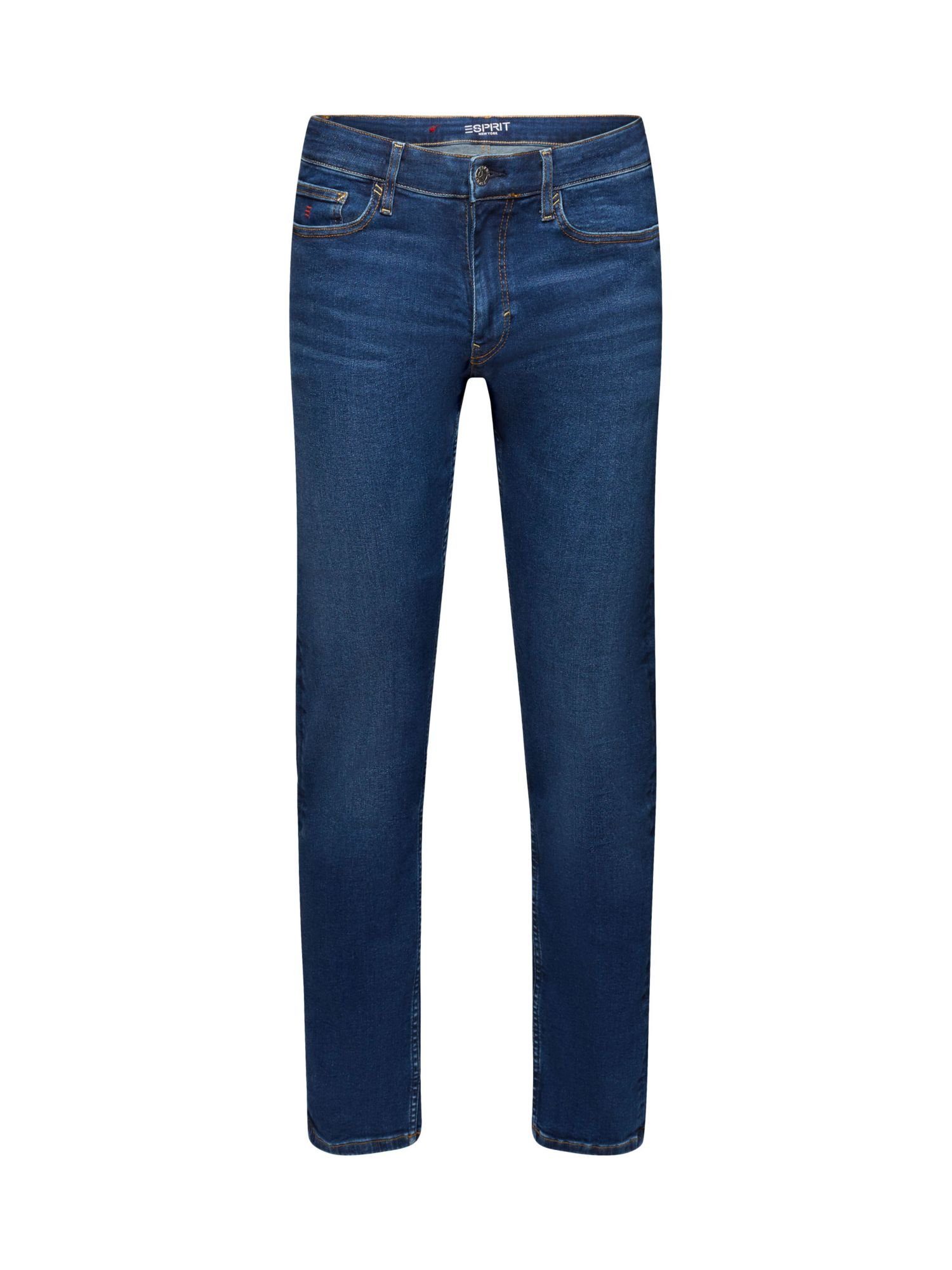 Esprit Slim-fit-Jeans Schmale Jeans Bundhöhe mittlerer mit