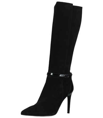 Nero Giardini Stiefel Veloursleder High-Heel-Stiefel