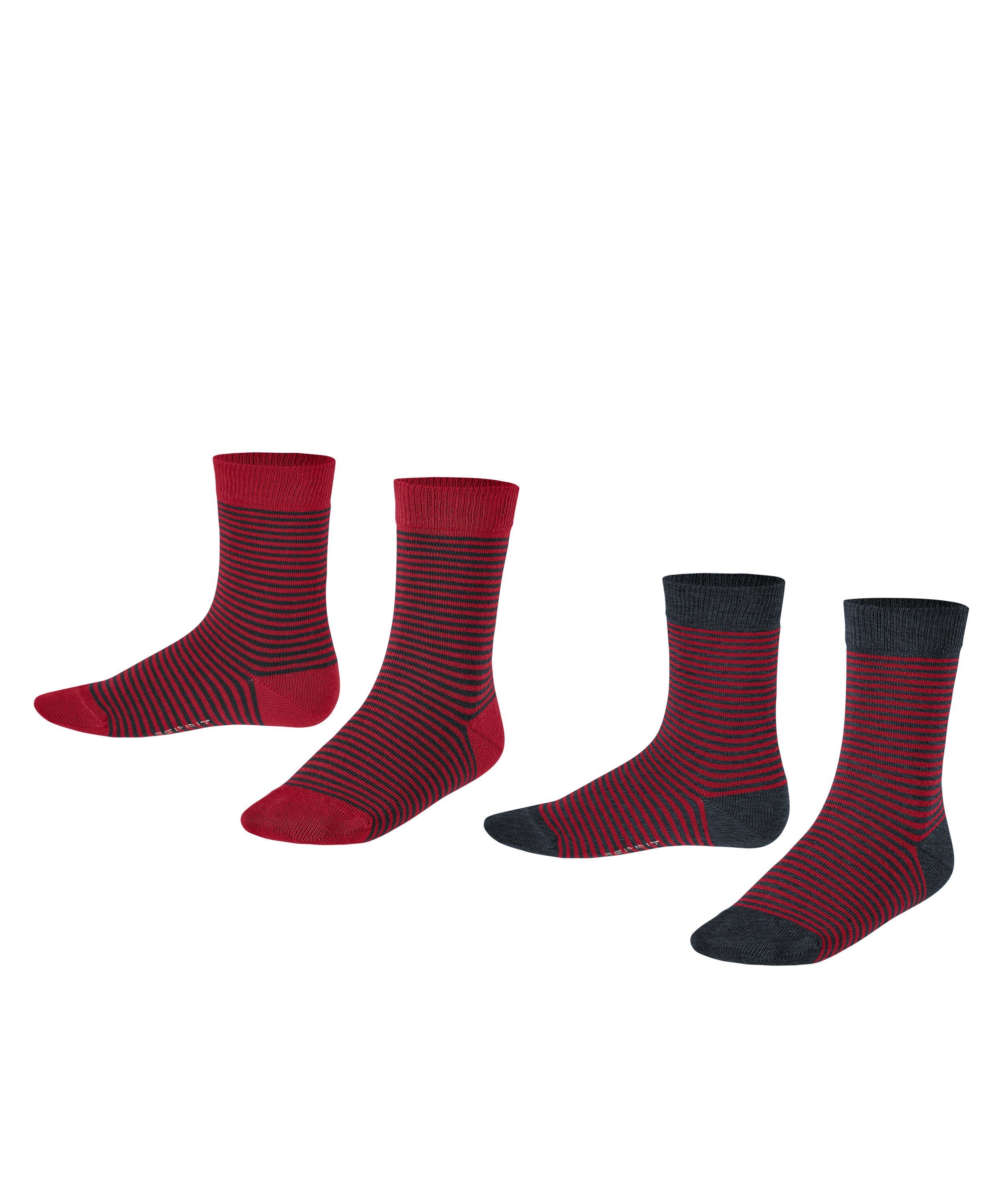 (0010) Fine 2-Pack Stripe Socken sortiment Esprit (2-Paar)
