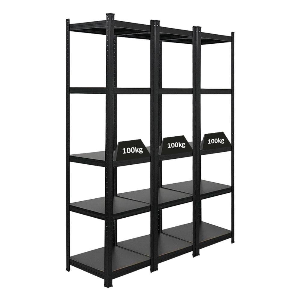 PROREGAL® Schwerlastregal MegaDeal 3x All Black günstig online kaufen