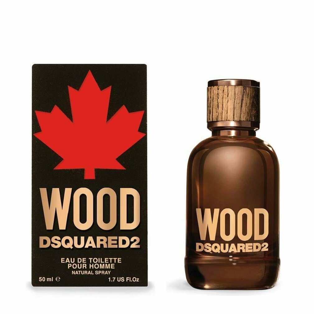 Dsquared2 Toilette ml) Eau de Eau Dsquared2 Pour (50 de Toilette Homme Wood