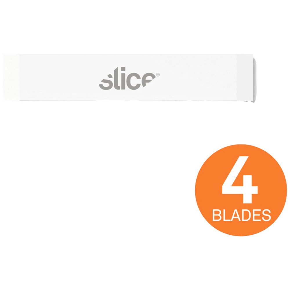 SLICE Cuttermesser Slice 10535 Keramische Ersatzklingen, schmale Meißelklinge, doppelseit