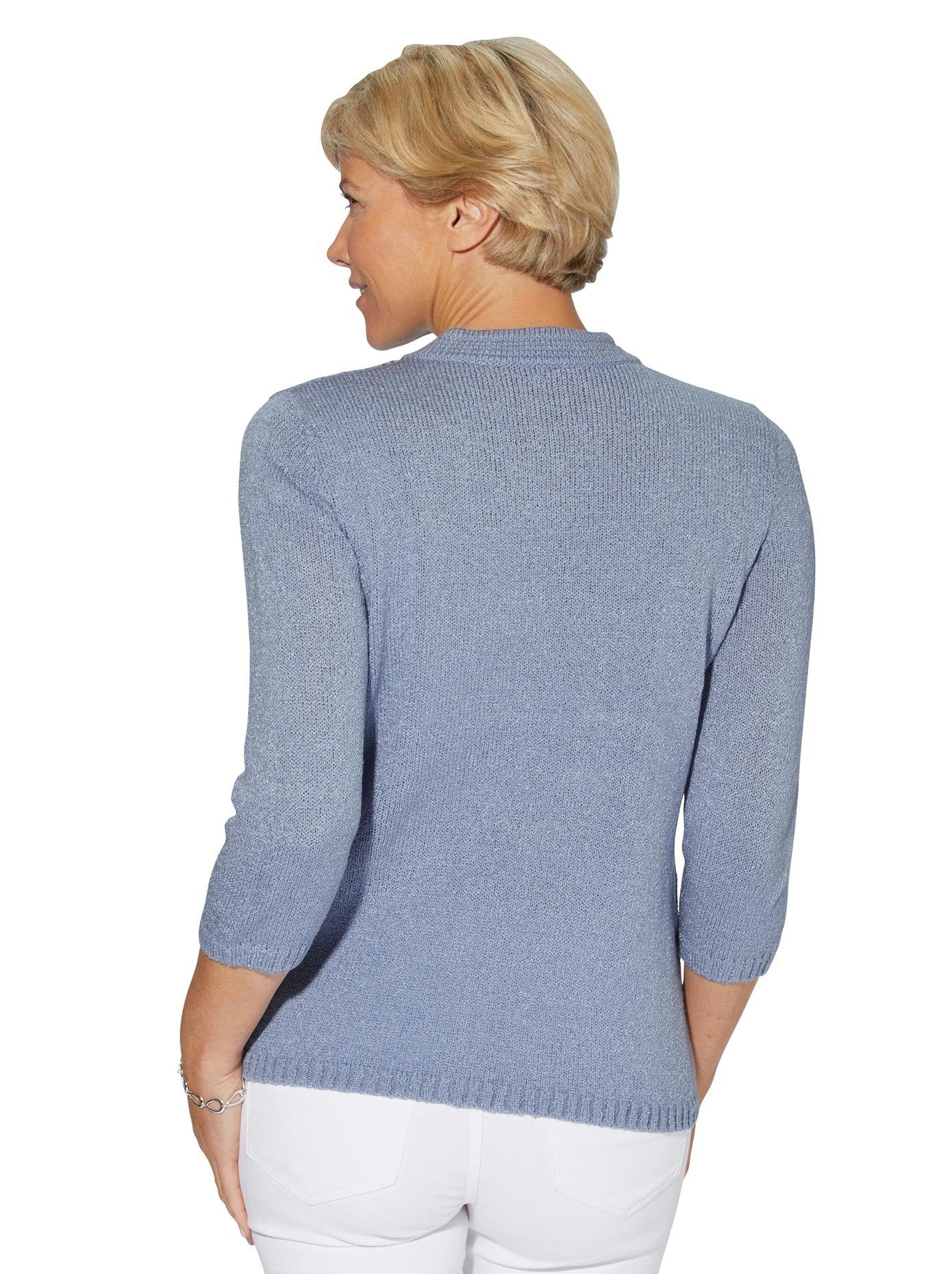 Damen Pullover Classic Basics Stehkragenpullover Pullover