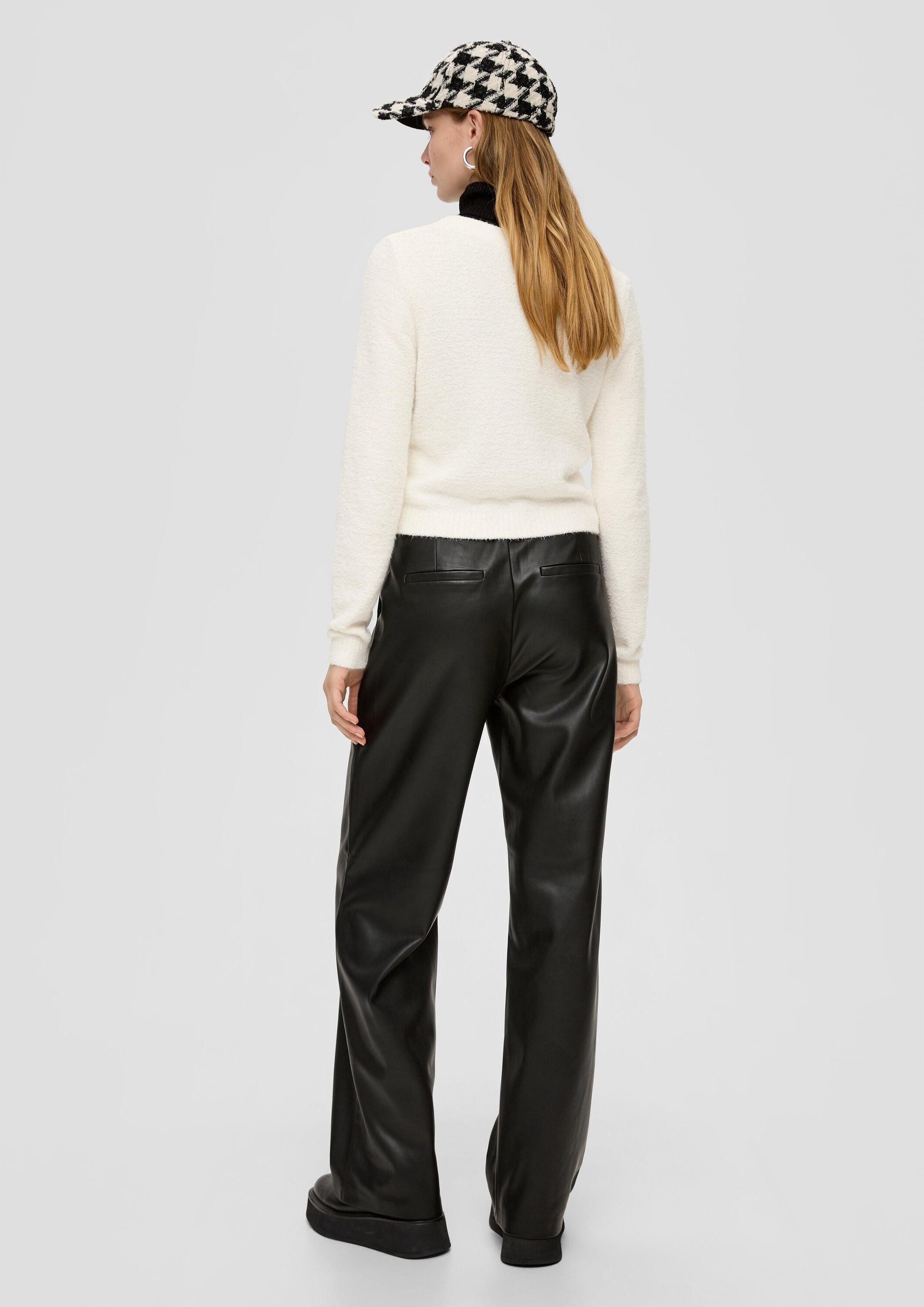 QS Cardigan Strickjacke Strickjacke im Cropped-Schnitt