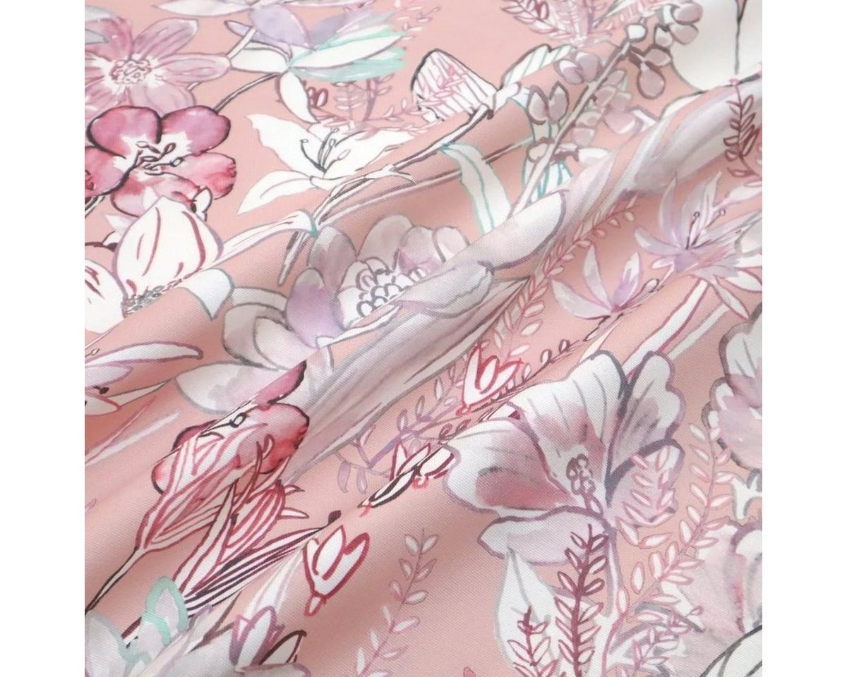 Thumbnail - Stofferia Stoff Outdoorstoff Calypso Rosa, Breite 140 cm, Meterware