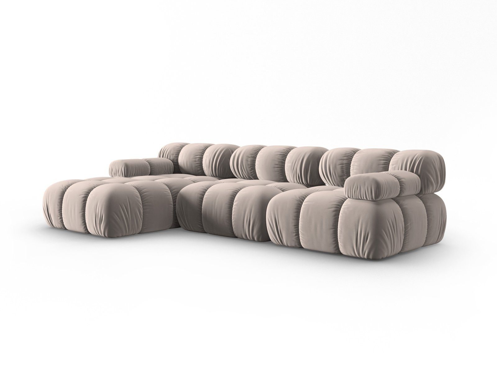 Micadoni Ecksofa Bellis, modular 4-Sitzer günstig online kaufen