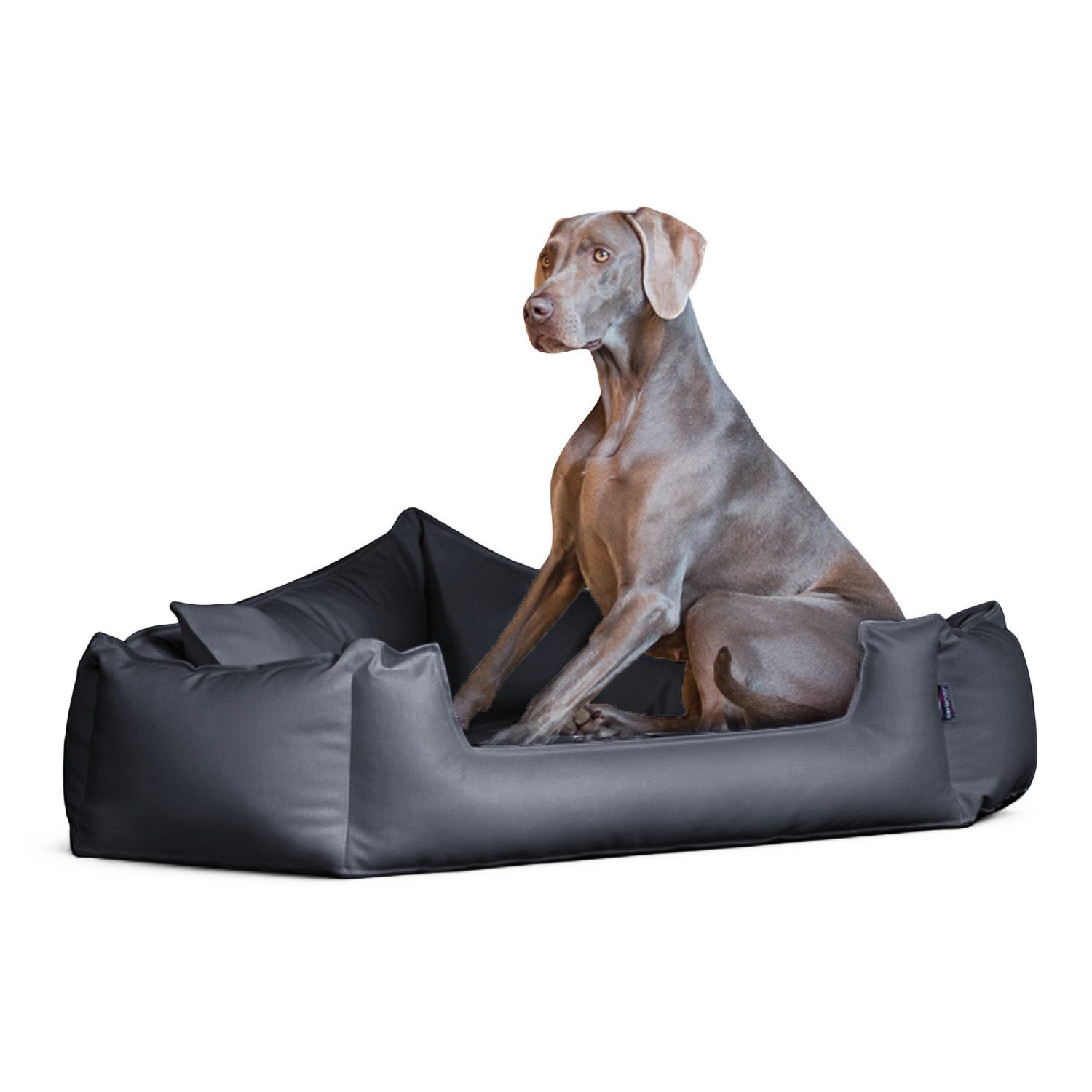 tierlando® Tierbett Orthopädisches Hundebett Spencer Ortho Plus fünfeckig Kunstleder
