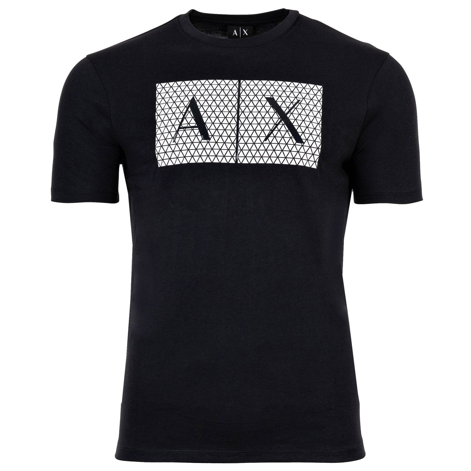 ARMANI EXCHANGE T-Shirt Herren T-Shirt 1er Pack Baumwolle T-SHIRT (Packung, 1er Pack)