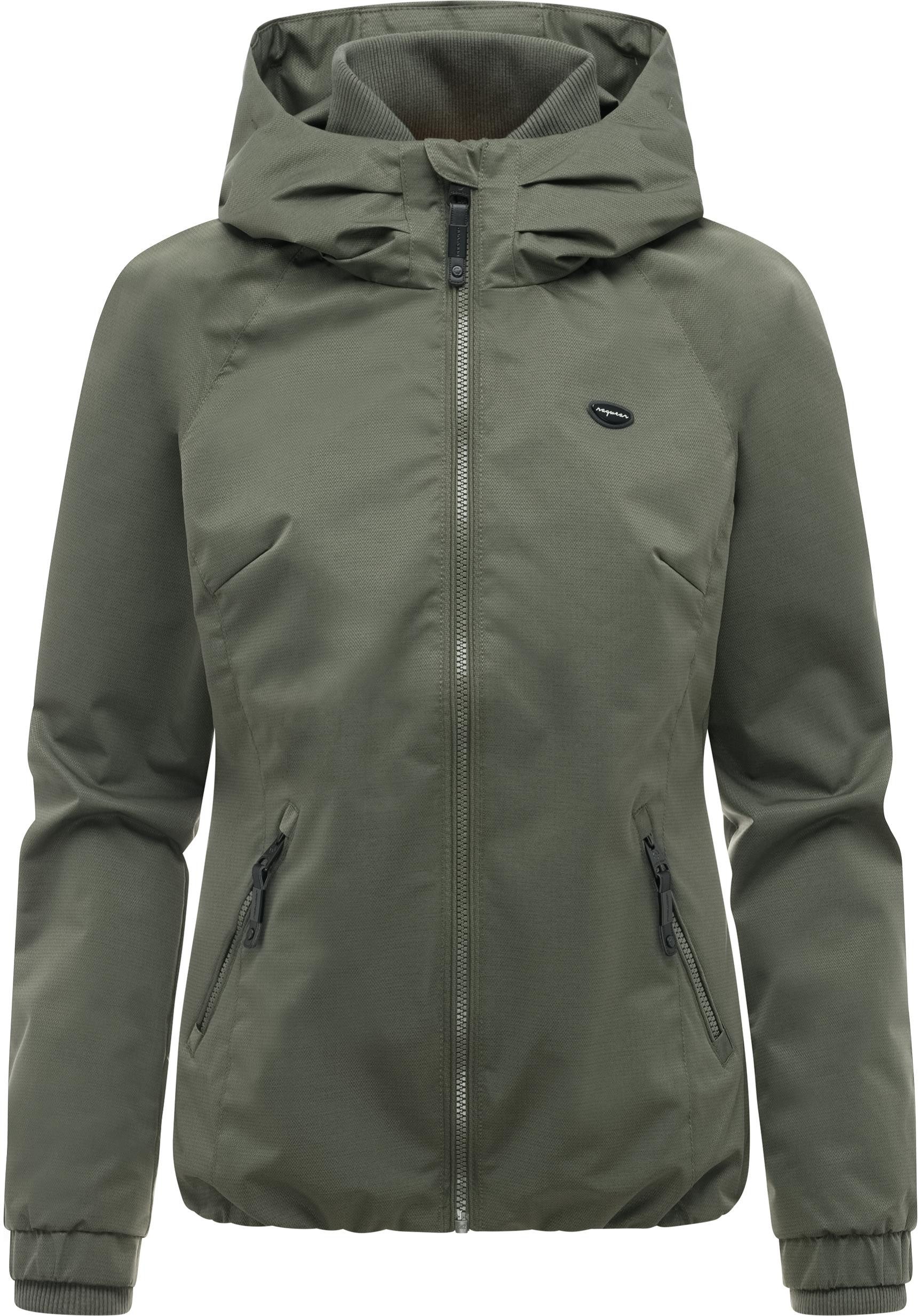 Ragwear Outdoorjacke Dizzie Tech Wasserdichte Damen Übergangsjacke mit groß günstig online kaufen