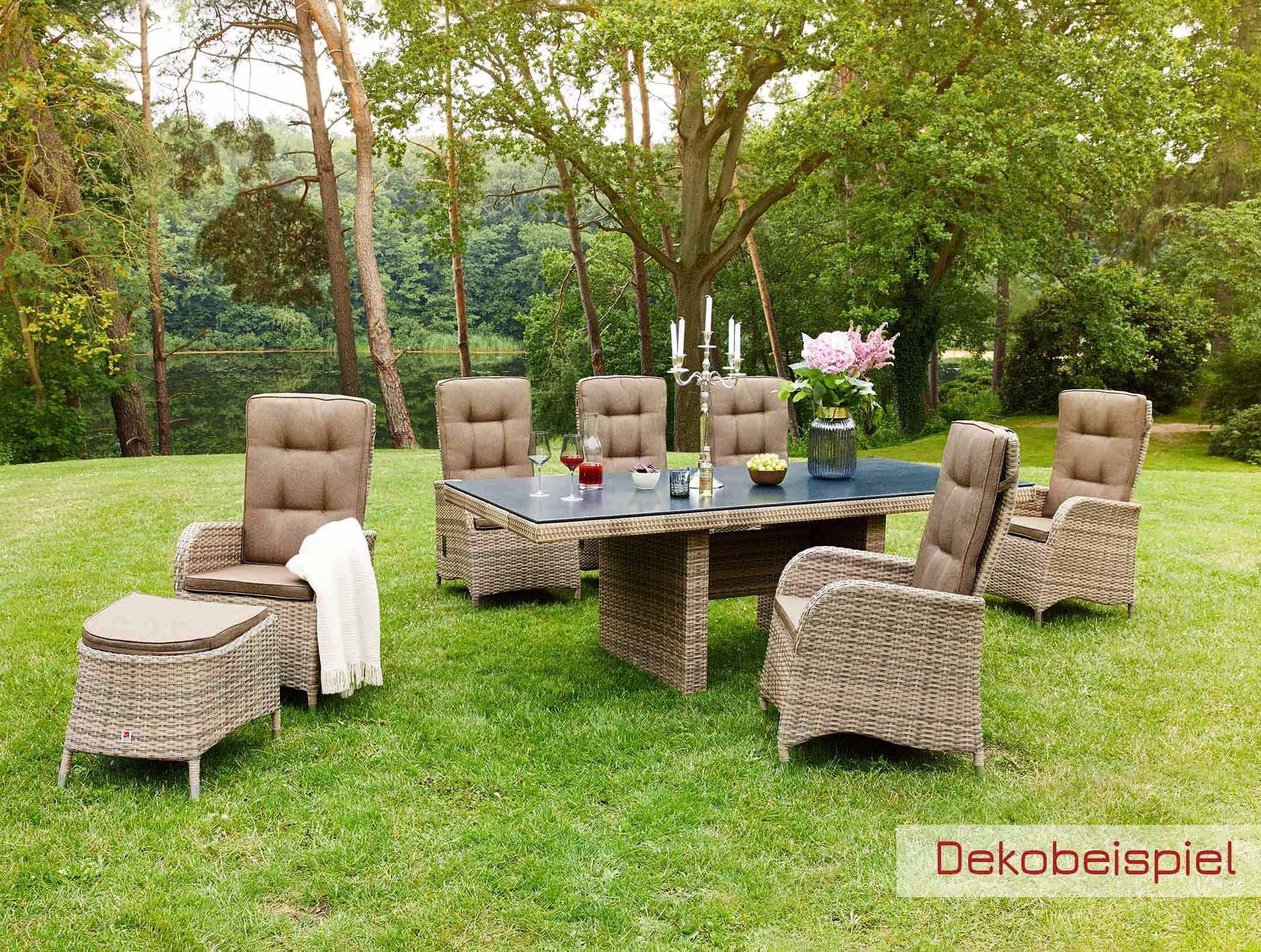 LC Garden GartenEssgruppe Turin Dining Set II Sitzgruppe Gartenset