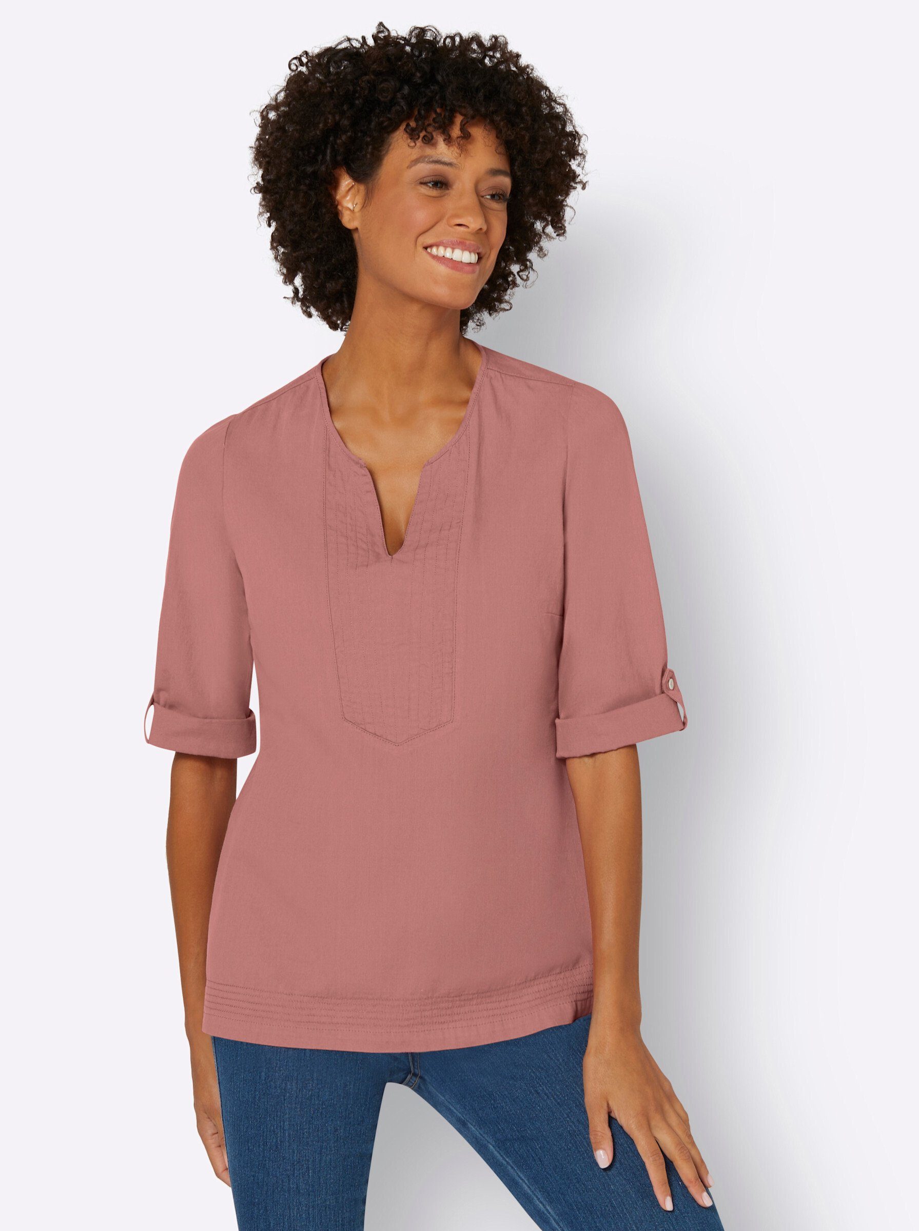 Witt Klassische Bluse Jeans-Tunika günstig online kaufen