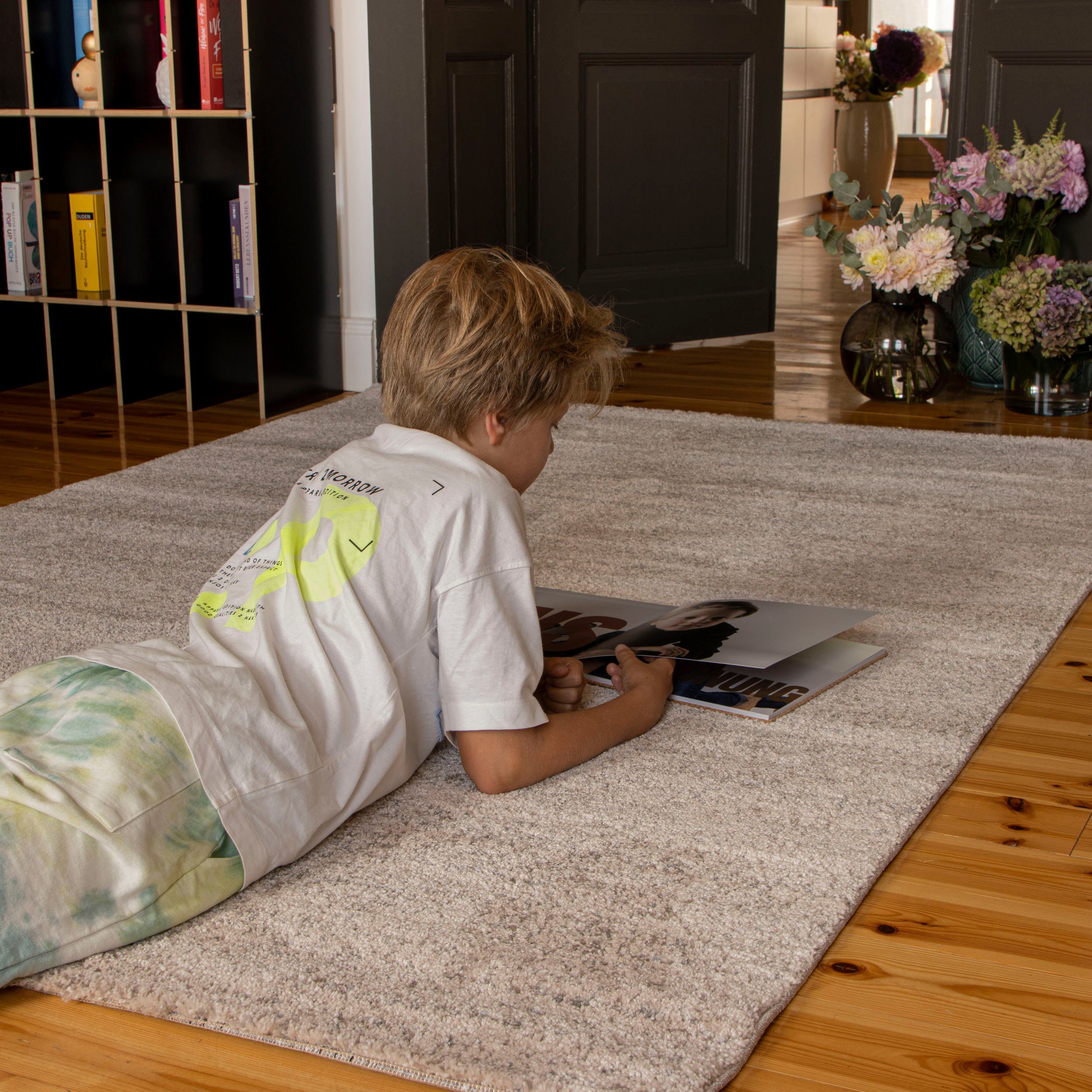 Obsession Teppich My Nassau 772, rechteckig, Höhe: 15 mm, meliert, weiche Qualität, Esszimmer, Wohnzimmer