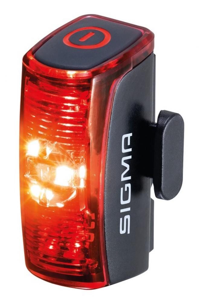 SIGMA Fahrradbeleuchtung Sigma Akku-Rücklicht Infinity mit K~ LED schwarz USB-Anschluss StVZO