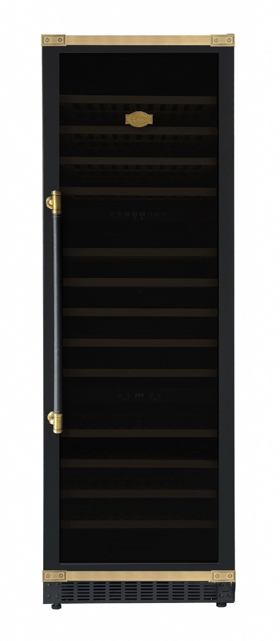 Kaiser Küchengeräte Weinkühlschrank K 64833 AD, Retro Weinkühlschrank, 143 Weinflaschen, LED Display,Retro Weinkühlschrank, 143 Weinflaschen, LED Display, Freistehend
