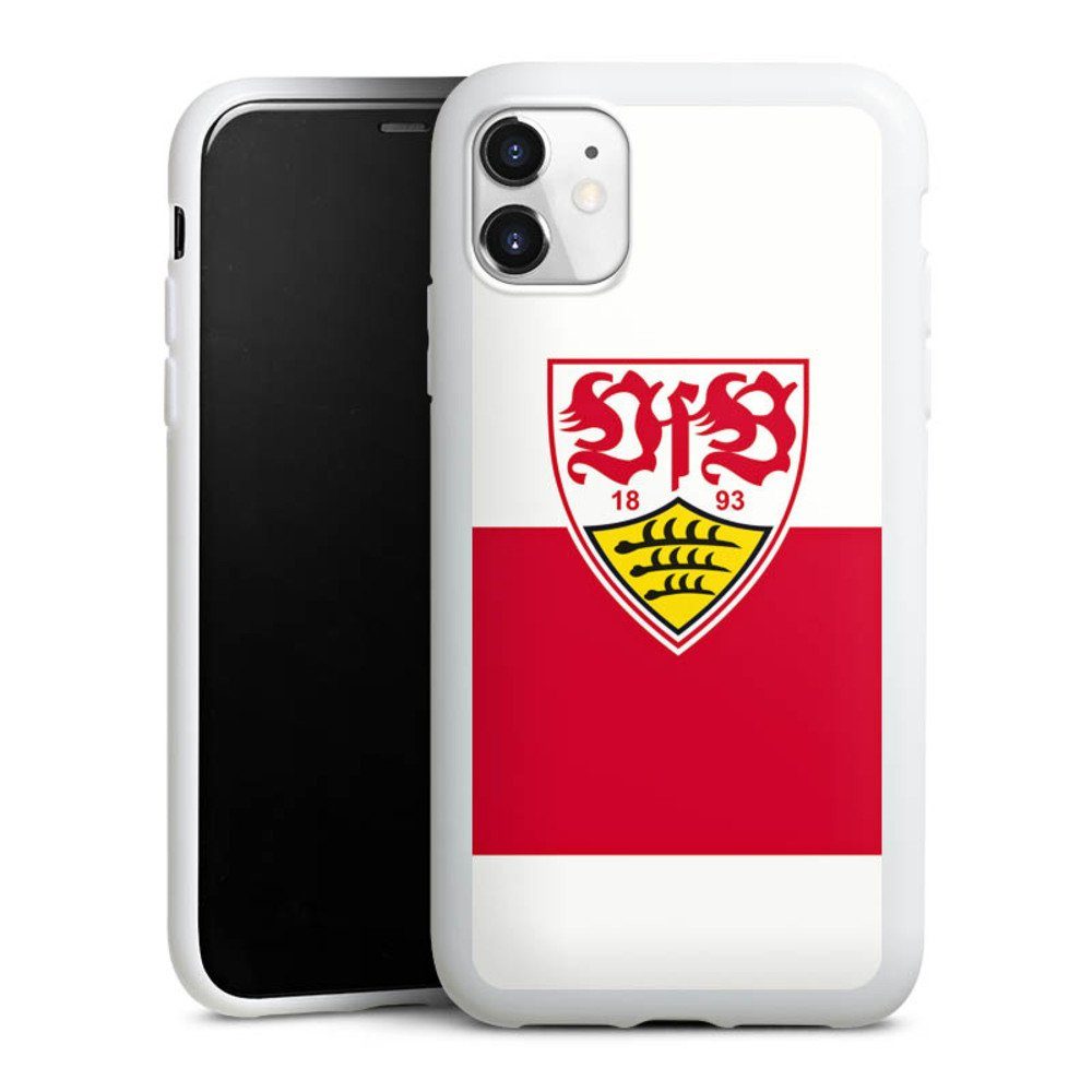 DeinDesign Handyhülle VfB Stuttgart Brustring, Hülle VfB Stuttgart Offizielles Lizenzprodukt Logo