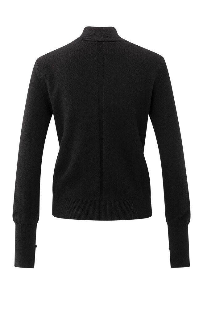 YAYA Rollkragenpullover Pullover mit Schlitzen günstig online kaufen
