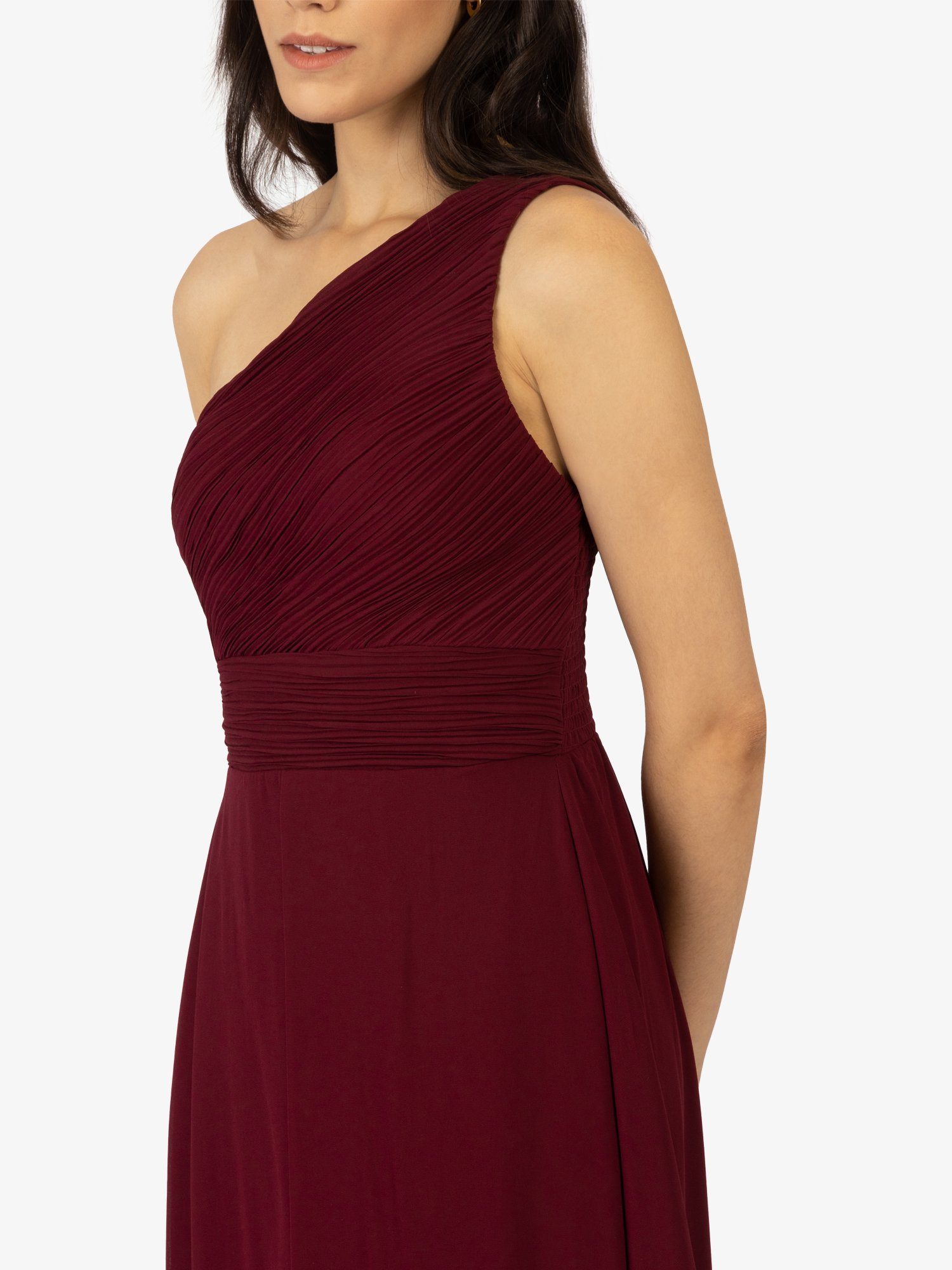 Apart Abendkleid mit Chiffon weitem Rockpart bordeaux