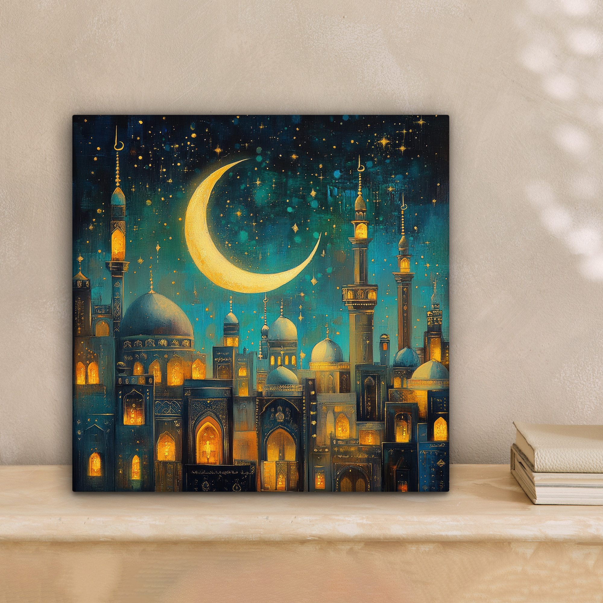 OneMillionCanvasses® Leinwandbild Islamisch - Moschee - Ramadan - Islam, Fo günstig online kaufen