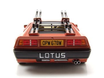 KK Scale Modellauto Lotus Esprit Turbo 1981 kupfer mit Ski James Bond Modellauto 1:18 KK, Maßstab 1:18
