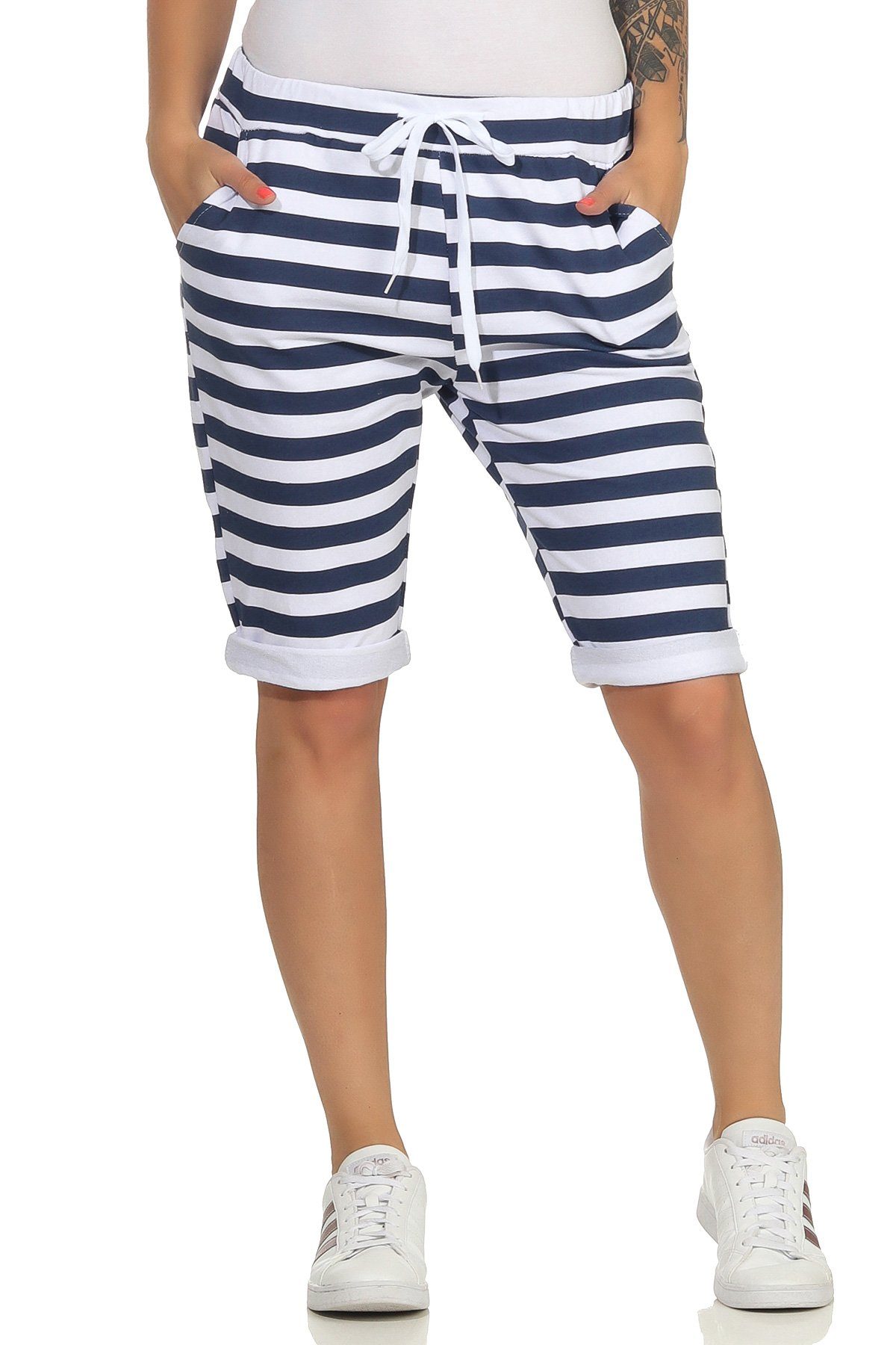 CLEO STYLE Bermudas Damen Bermuda 921 günstig online kaufen