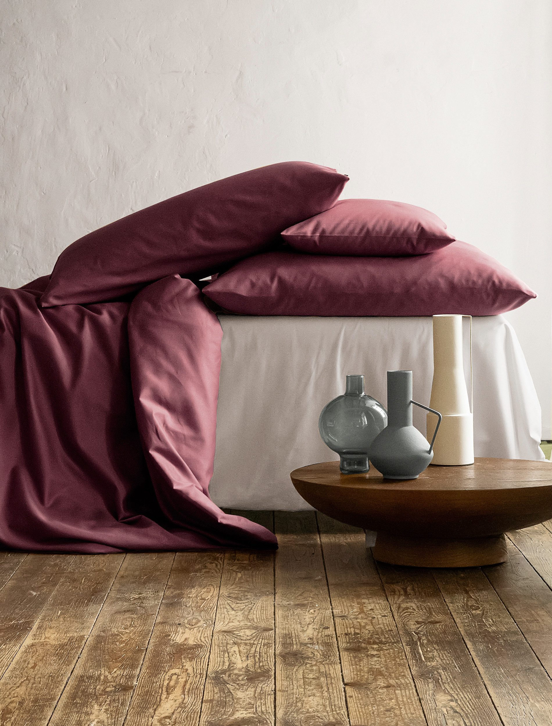 Irisette Bettwäsche Premium Satin Bettwäsche Paris, Mako-Satin, 2 teilig, hochwertige Uni Premium Bettwäsche mit Reißverschluss, 100% Baumwolle – Bild 3 von 5