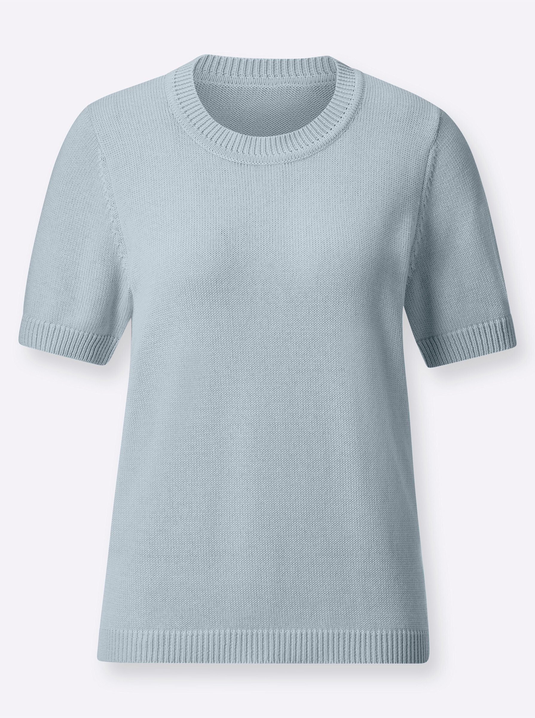 Witt Strickpullover Pullover Kurzarm Jersey