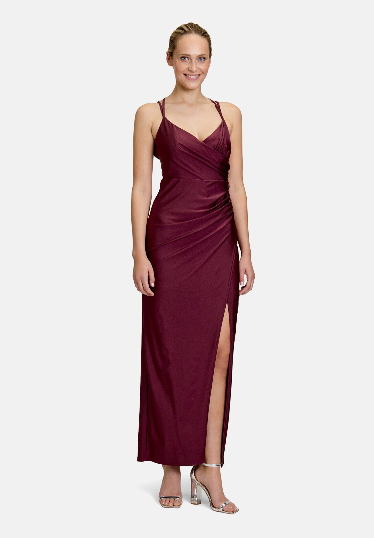 Vera Mont Abendkleid Damen figurbetont Rückenfrei
