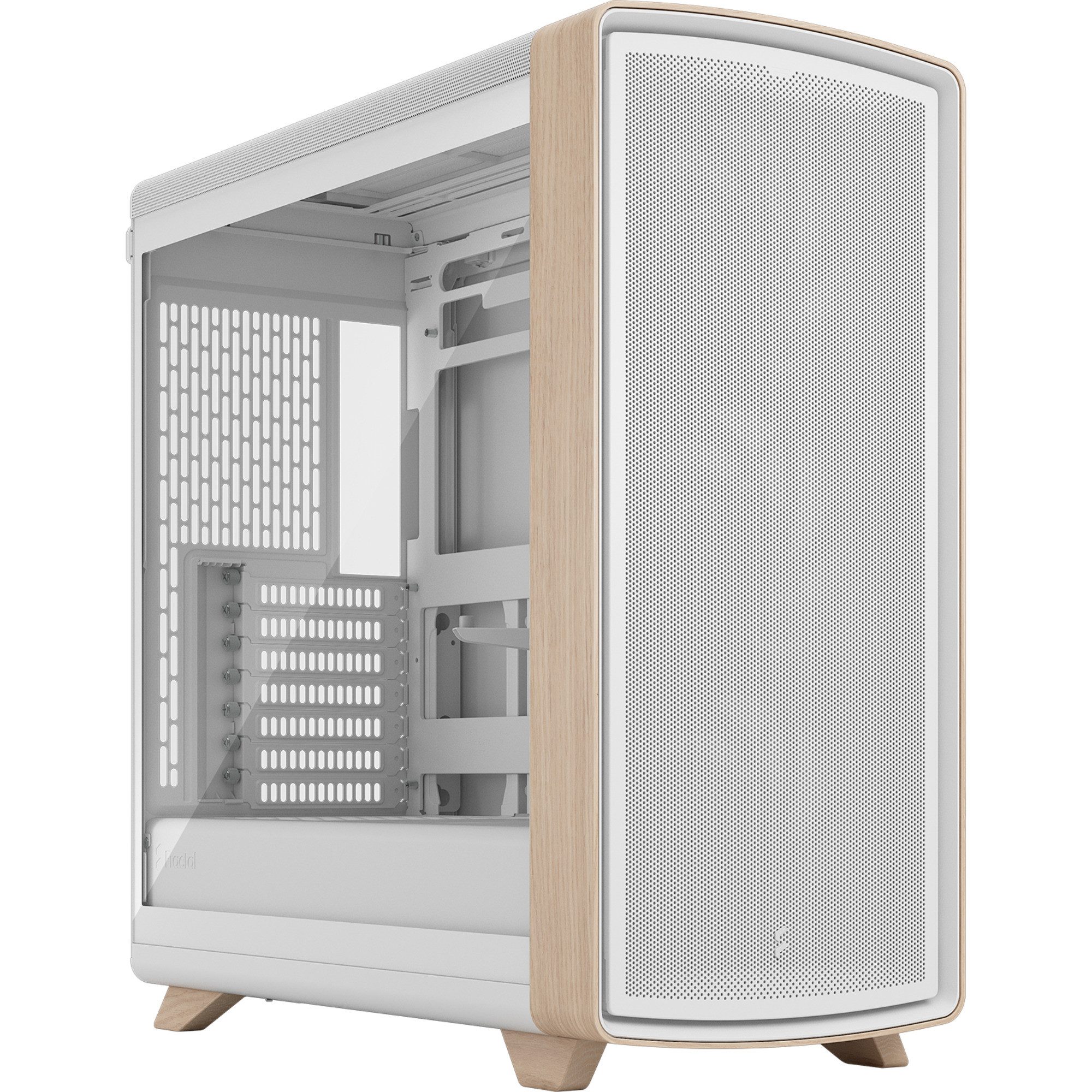 Fractal Design PC-Gehäuse Fractal Design Summit Chalk White TG Clear Tint