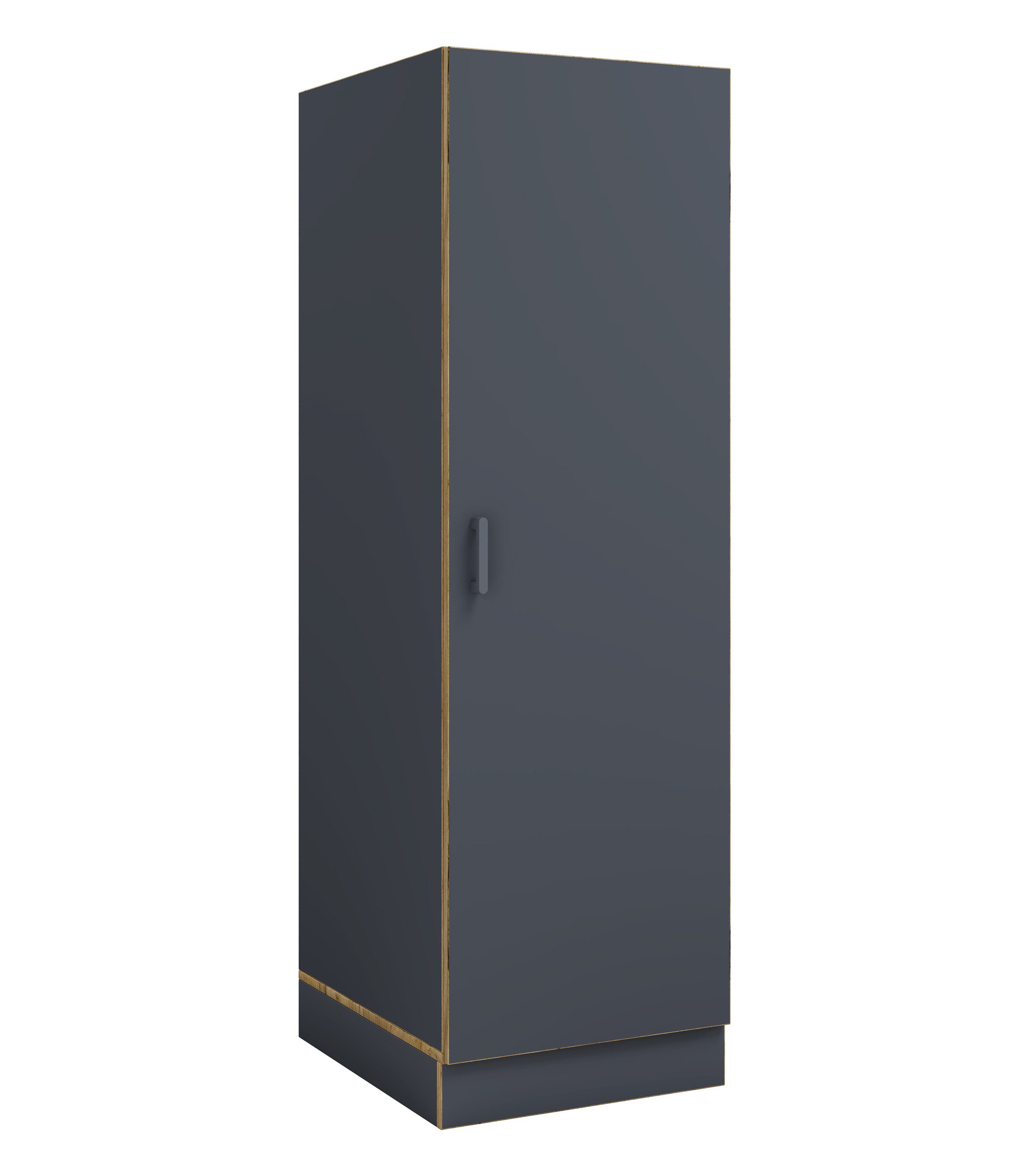 VCM Hochschrank Mehrzweckschrank mit 3 Fächern & Tür Rislo BD XL (1-St) VCM Mehrweckschrank Rislo BD XL 162x50x60 cm Holzwerkstoff