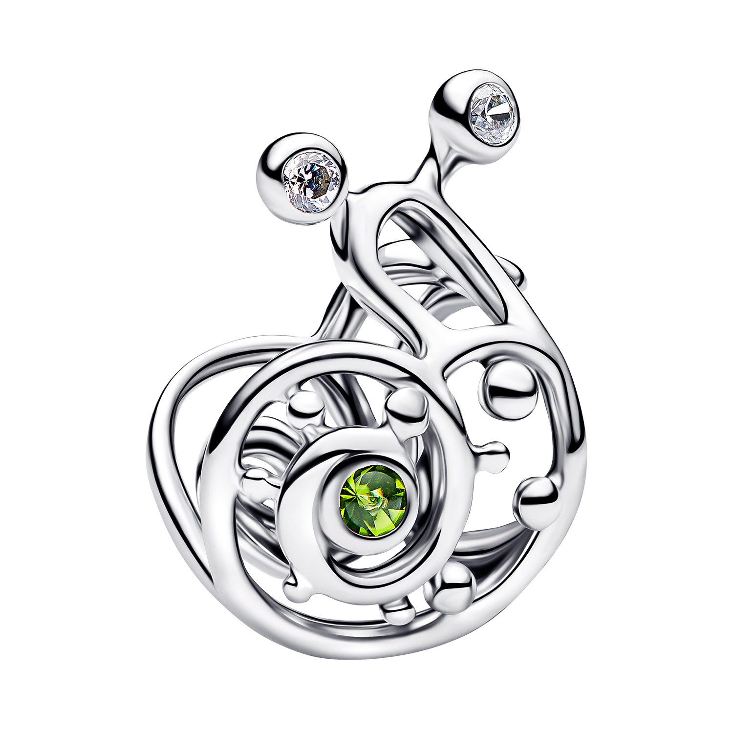 Pandora Charm-Einhänger Silber Charm Schnecke